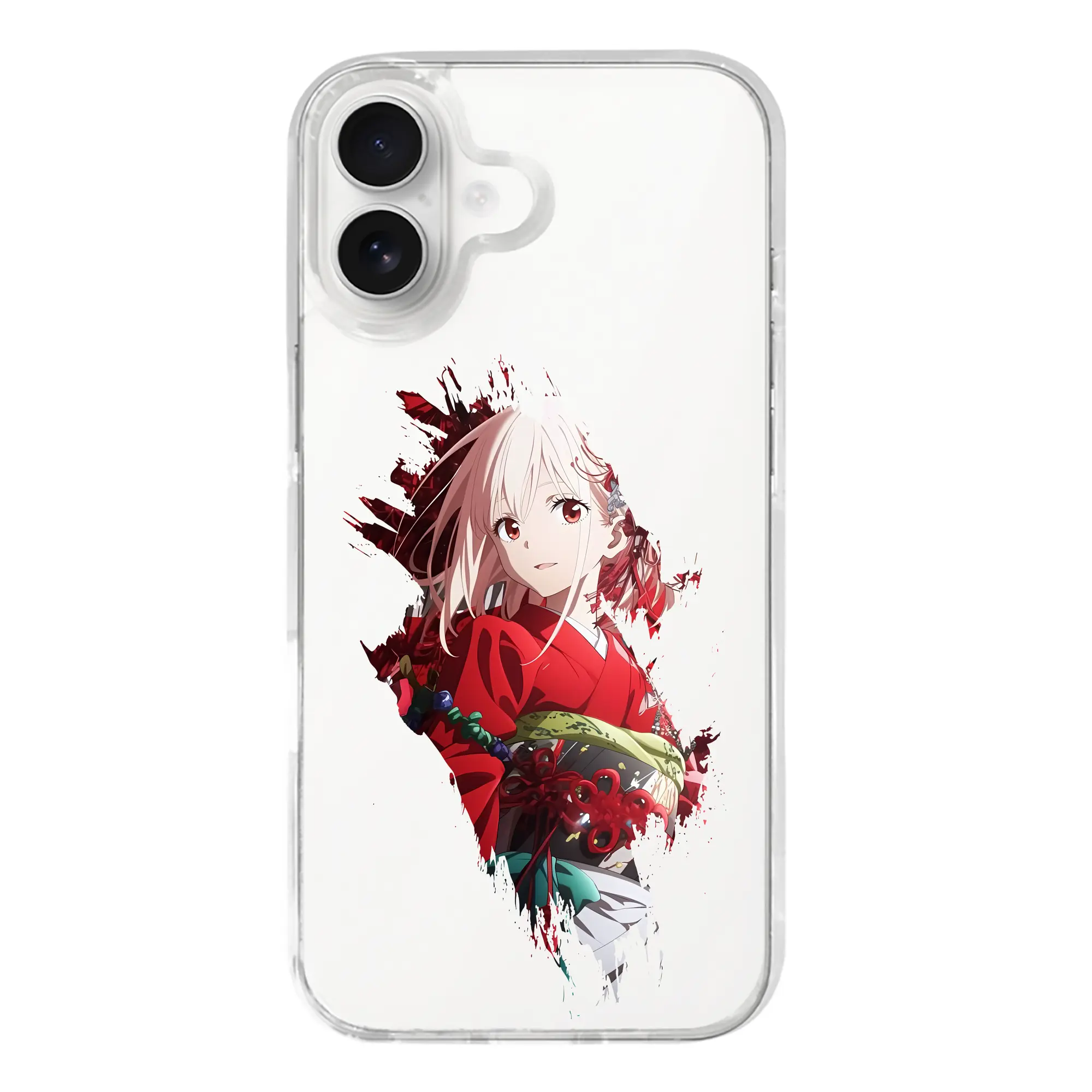 リコリス・リコイル グッズ,錦木千束 - iPhone 17シリーズ 透明スマホケース – 薄型・耐衝撃・精密フィット保護カバー